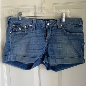 True Religion Jean Shorts